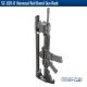 Santa Cruz Model SC-920-B Universal Rail Barrel Gun Rack
