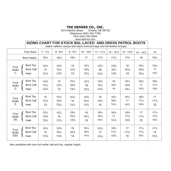 Sizing Guide